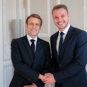 Cooperation agreed: Mayor Stanivuković with President Macron