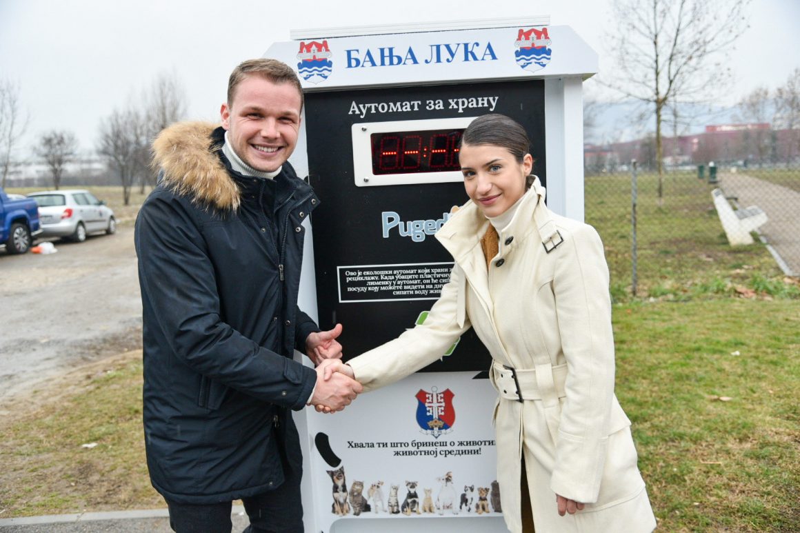 The first one in the Republika Srpska: Banja Luka has a dog food recycling machine