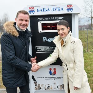 The first one in the Republika Srpska: Banja Luka has a dog food recycling machine